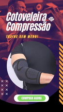 Compression elbow pad